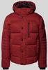 Зимняя куртка Tom Tailor Puffer Winter Jacket With Detachable Hood (1044772) бордовый темно-красный
