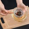Wooden Handle Stainless Steel Small Colander Fine Mesh Oil Strainer Multi-function Filter Mesh Flour Sifter Kitchen Baking Tools
