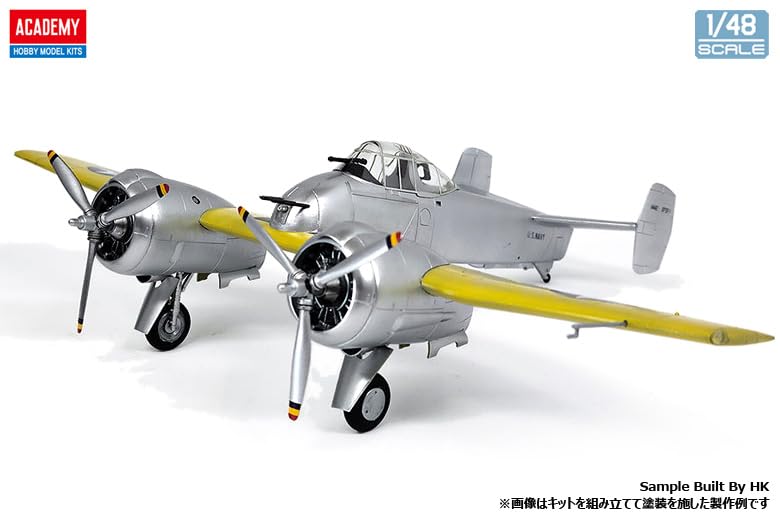 Academy Американская ракета Пластиковая модель 12363 1/48 XF5F-1 (Самолет)