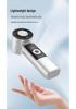 Portable Foldable Mini Handheld Fan with High-Speed Turbine and Semiconductor Cooling for 2026 Outdoor Use