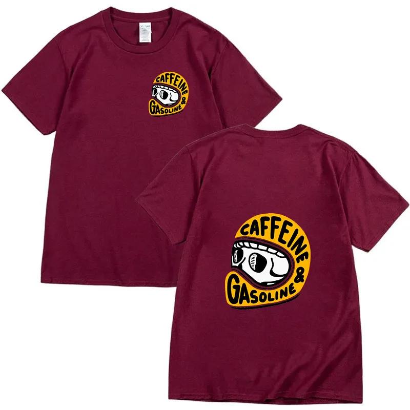Женская футболка готическая футболка Harajuku Biker Skull Graphic Tee унисекс хлопковая модная футболка с коротким рукавом темная панк-череп ретро футболка