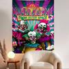 KKiller Klowns From Outer Space Печатный Большой Настенный Гобелен Дешевый Хиппи Настенный Подвес Бохо Настенные Гобелены Мандала INS Дом