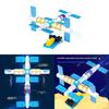 Space Station Physics Toy With Electric Features For Childrens Learning And Creativity
