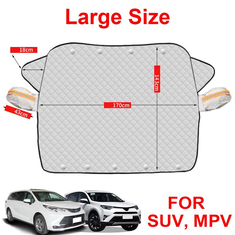 Car Snow Cover Windshield Sunshade Outdoor Waterproof Car Cover Anti Ice Frost Auto Protector Winter Automobiles Exterior Cover