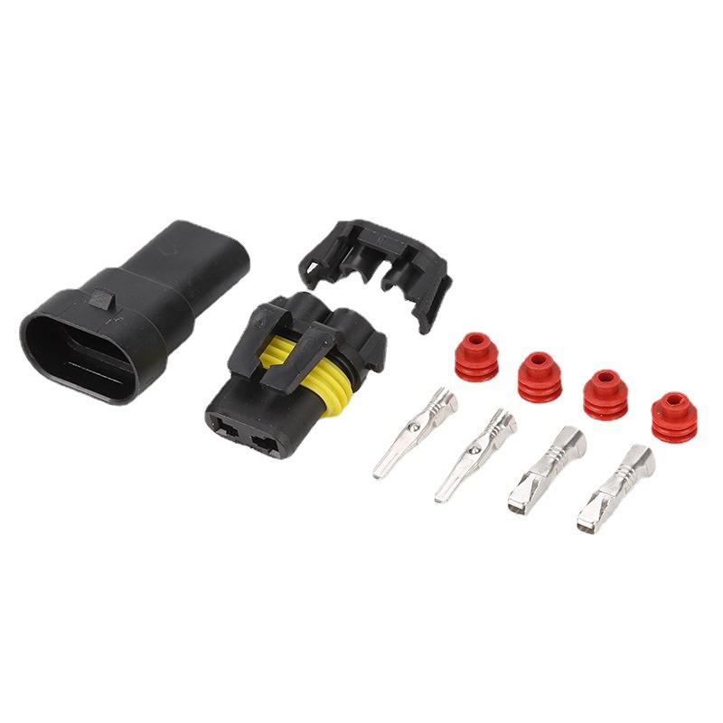 1/2 шт. 9005 один слот с проводом 10 см патрон лампы фара противотуманная фара штекер адаптер водонепроницаемый автомобильный разъем