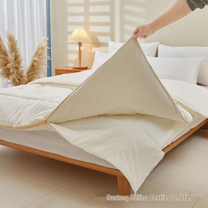 Crystal Home Textiles Шелковое одеяло из тутового шелка: Плотное весенне-осеннее одеяло для родителей и детей на молнии, Зимняя подарочная версия.