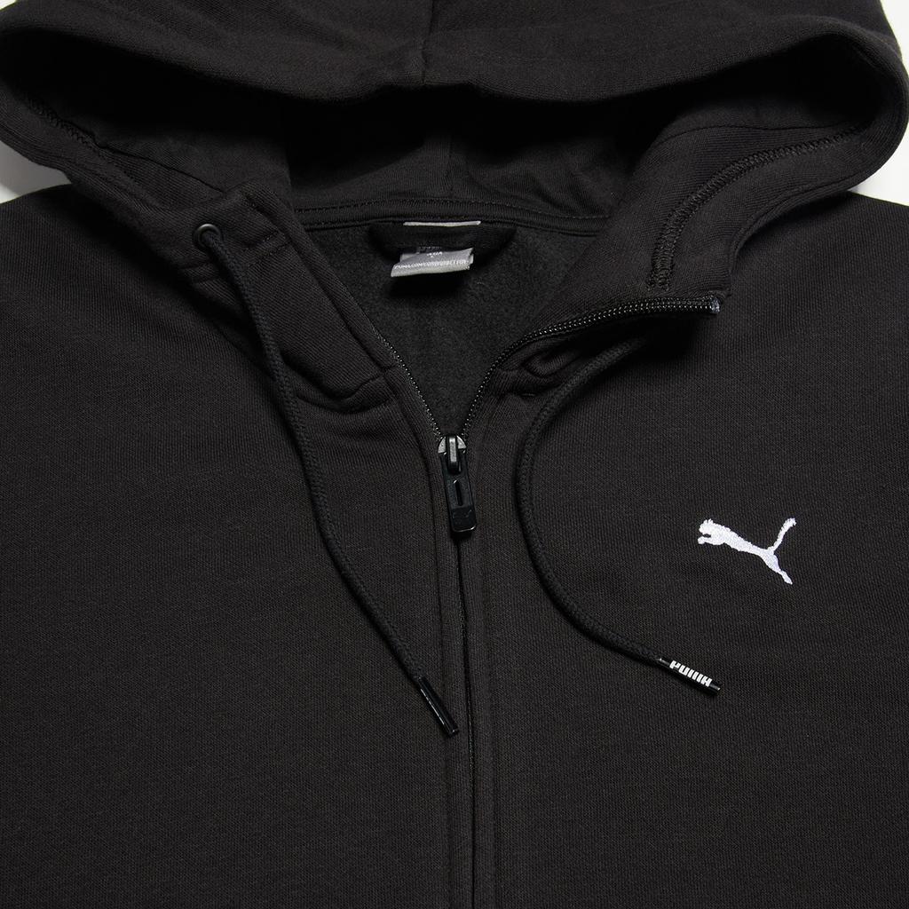 Puma Ess+ Теплая Ветрозащитная Флисовая Толстовка с Капюшоном на Молнии с Длинным Рукавом Женские Куртки 679532-01