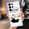 Мультяшная утка Чехол для телефона для Samsung Galaxy S26 Note 20 Ultra 10 S20 Plus S24 S22 FE S25 Edge S21 S23 Ultra