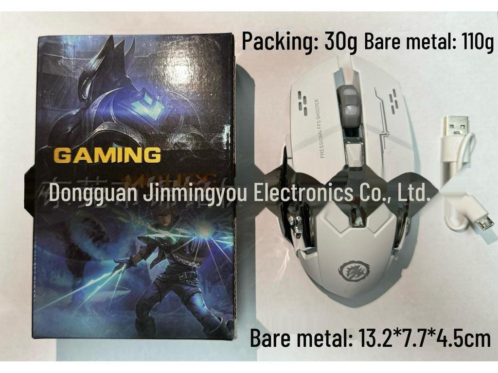 Беспроводная и проводная бесшумная светящаяся киберспортивная игровая мышь Hot Wheels с зарядкой по Bluetooth