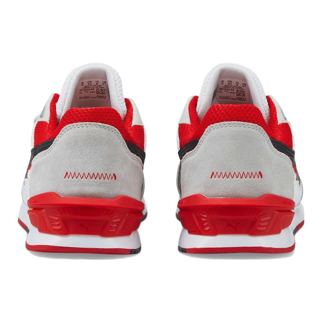 Scuderia Ferrari x Puma Low Racer Белый Черный Rosso Corsa Мужские Кроссовки 307043-02