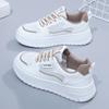 Women's White Shoes New Summer Mesh Shoes Versatile Thick Bottom Thin Breathable Casual Sports Skate Shoes