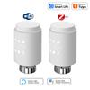 Tuya Smart ZigBee / WIFI TRV Термостатический радиаторный клапан Программируемый контроллер температуры Поддержка Alexa Google Home Voice