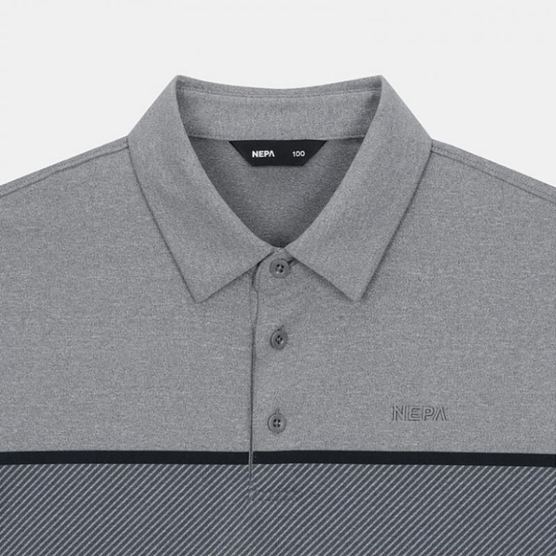 Непа Непа Мужское пальто или полосатая футболка-поло 7k15241