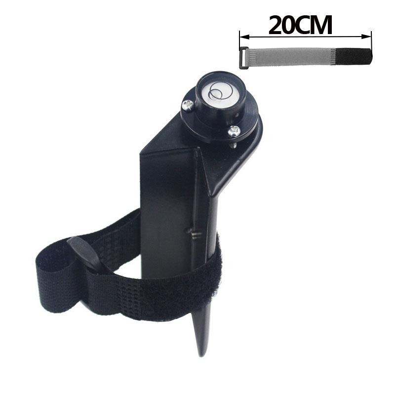 Прямоугольный пузырьковый уровень, пряжка для ремня, оптический портативный нивелир для центрирующего стержня, карбоновый полюс