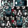 Case for Samsung Galaxy S25 S24 S23 iPhone 16 15 Xiaomi Redmi Note 14 13 12 16E X 11 Pro Max Moto Huawei Muichiro Tokito Nezuko Demon Slayer Tanjirou