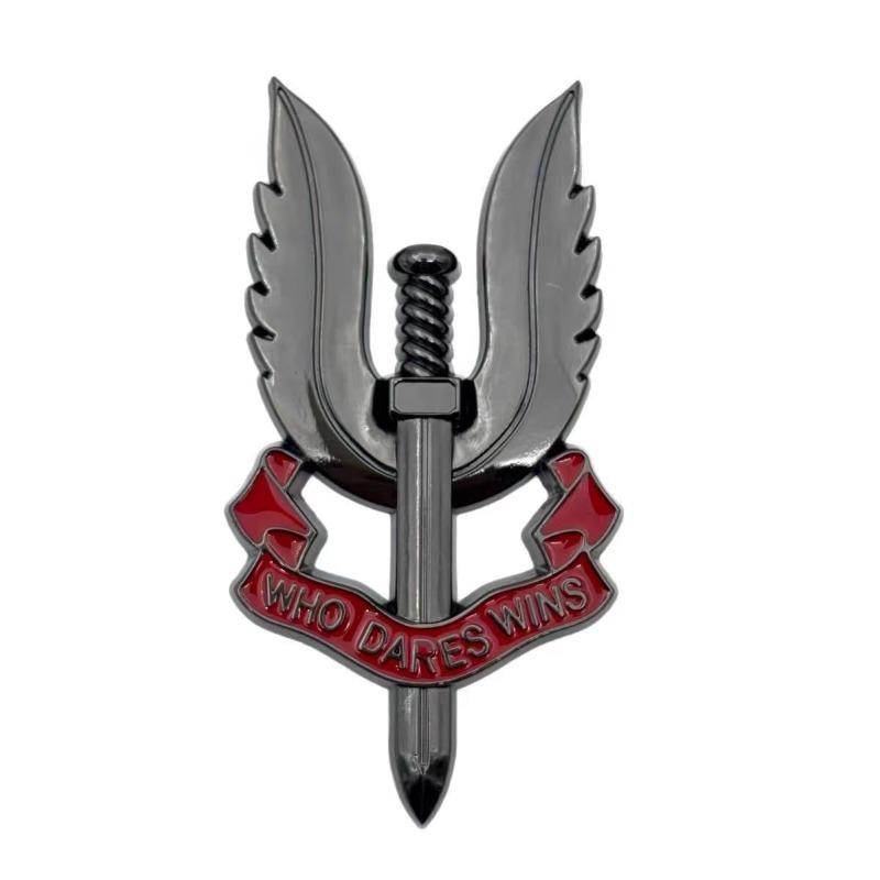 Эмблема на автомобиль Special Task Force Металлическая Персонализированная Наклейка на кузов Наклейка на крыло Боковая Наклейка Декоративная Наклейка