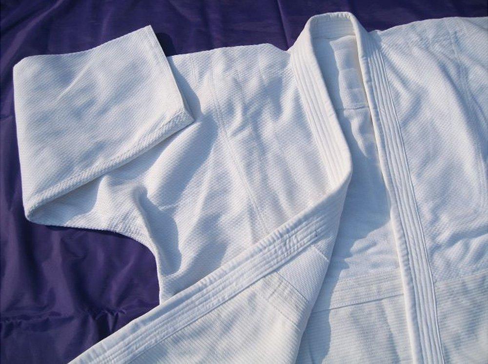 YIN SHENG 3 Piece Judo Judo Gi Top and Bottom Belt For Regular Unisex Thickened Set, + Set, Classes, (110~190cm), 100% Cotton, (155cm)