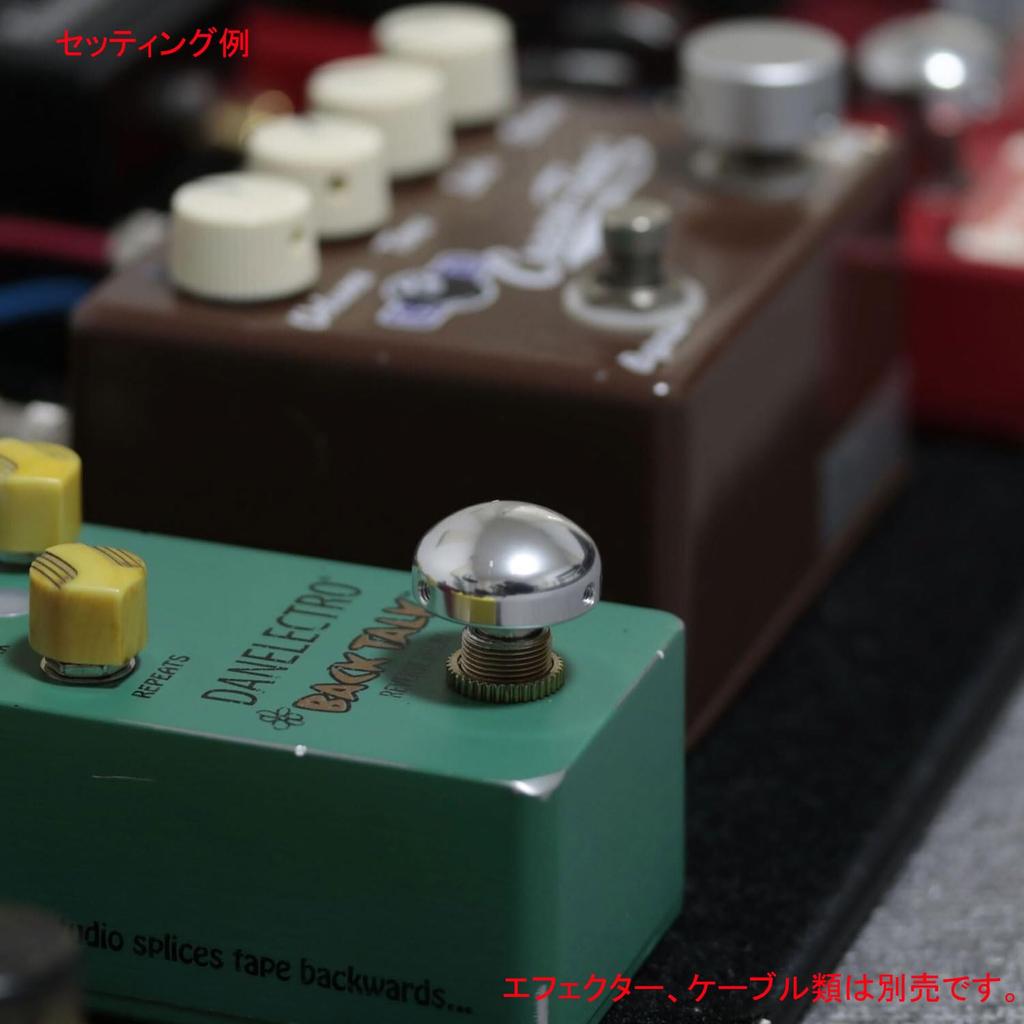 Набор из 3 штук, алюминиевая круглая головка для переключателя Effector Switch Hat от Japanese Silver KES [Designed Company] ESH-R