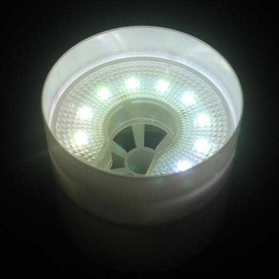 Светодиодная подсветка для гольф-лунки, красочная U-образная лампа для гольф-лунки, светящаяся лампа для тренировки на паттинг-грине во дворе, ночной тренажер для гольф-грина