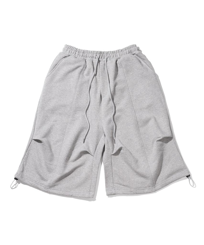 MASSNOUN Octave Bermuda Balloon Shorts Msisp001-Gy