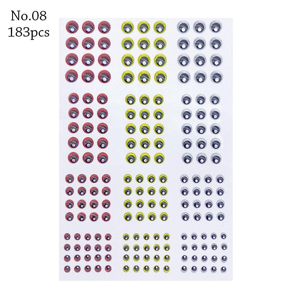 3 мм 4 мм 5 мм 6 мм глаза для рыбной приманки 3D глаза для рыболовной приманки 2024 3D голографический глаз