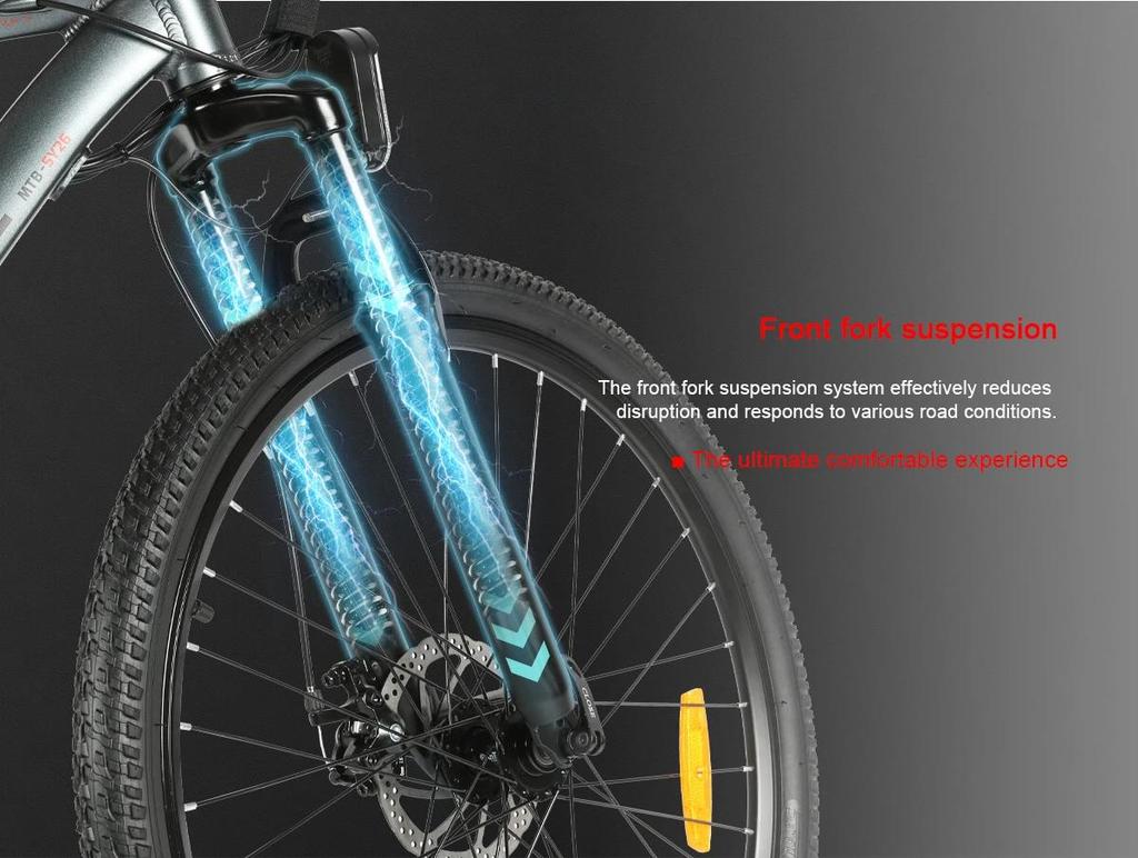Ebike SY26-II Bicycle for Men Road Bike 26*1.95 Inch Tire Bicycle Mountain 26 Inch Cycle 21 Speed 500w 36v 13Ah Electric Bicycle Ebike