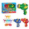 2-in-1 Spinning Top Launcher Toy for Kids, Fun for Indoor & Outdoor Play
