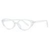 Personalized Cat Eye Eyewear PC Anti Blue Light Flat Mirror Fashionable Oval Frame Glasses Suitable for Tourist Street