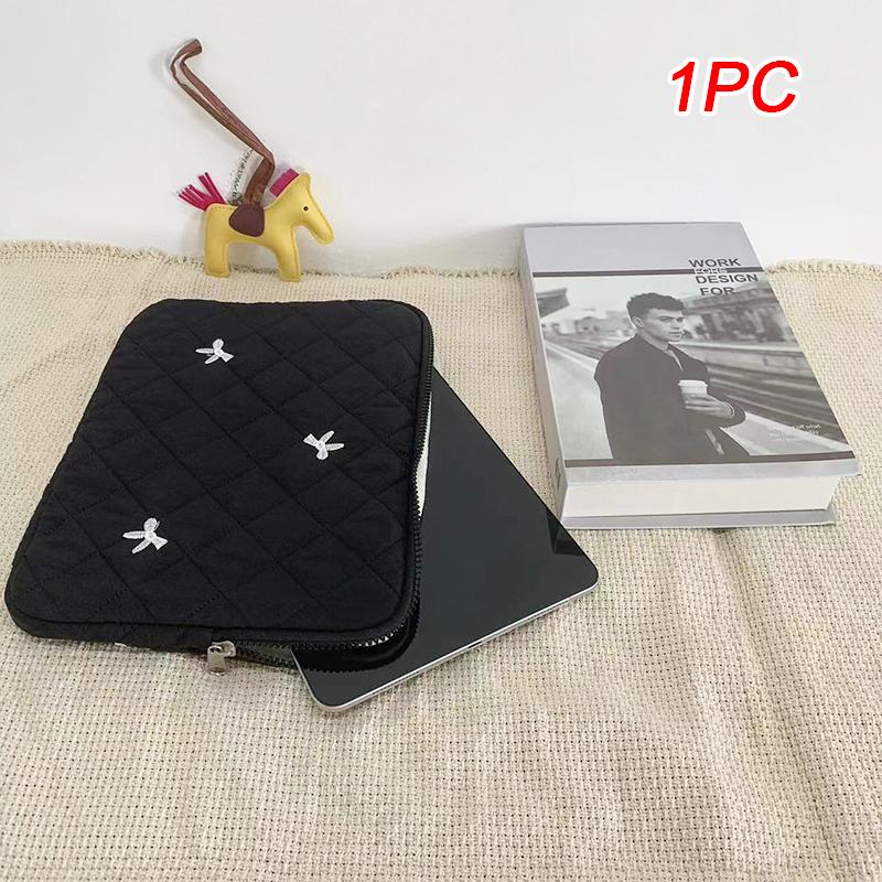 1 шт. вышитый милый бант для ноутбука, планшета, внутренняя сумка, корейский стиль для девочек, многоцветный ноутбук