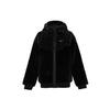 Nike Leopard Print Fleece-Lined Hooded Jacket Kids Outerwear Black DJ4408-010