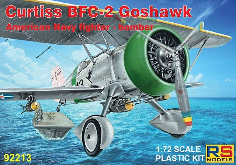 RS Model US Navy Curtiss Goshawk Plastic Model Kit 92213 1/72 BFC-2