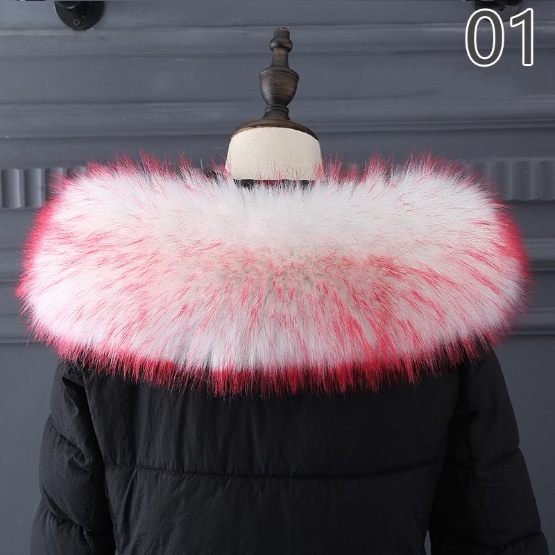 Women Neckerchief Faux Fur Collar Fluffy Collar Warm Wrap Shawl Scarves Soft Fur Scarf Winter Warm