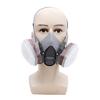 Респиратор для распыления краски на половину лица, противогаз, защитная пылезащитная маска для безопасной работы, фильтр для сварки