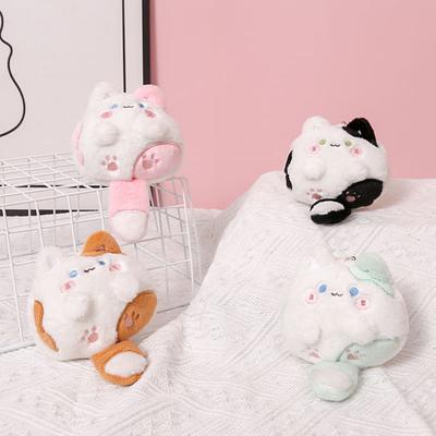 Кошка плюшевый кулон милый толстый корпус аниме котенок плюшевые декоративные мягкие мягкие игрушки