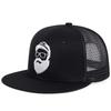 Unisex Old Man Embroidery Hip-hop Net Hats Spring Summer Adjustable Casual Snapback Baseball Caps Outdoor Sunscreen Hat