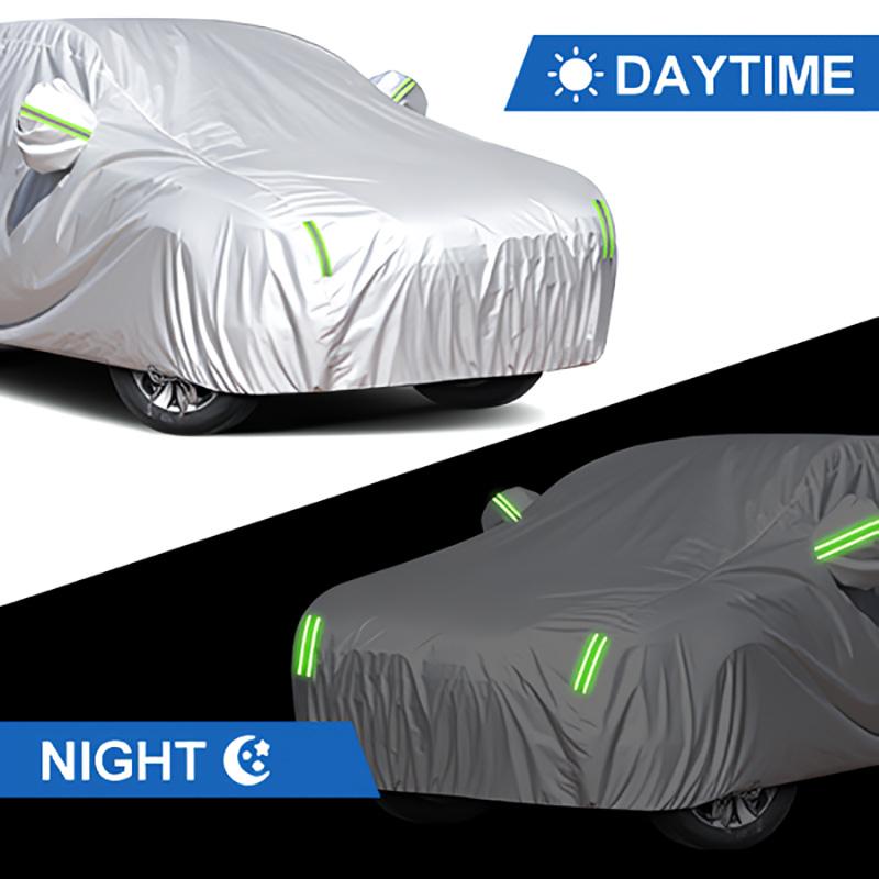 Для Toyota Corolla 1995-2024Наружная защита Полная 190T Автомобильные чехлы Снегозащитный чехол Солнцезащитный пылезащитный наружный автомобильные аксессуары