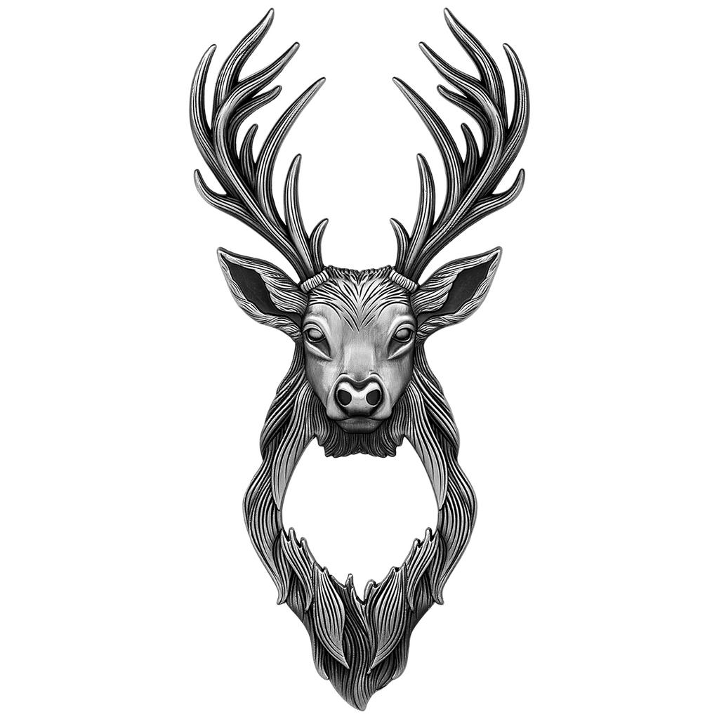 Vintage Deer Head Bottle Opener Metal Handle Beer Opener Bar Tool for Home Bar Kitchen Decor Unique Gift for Beer Lovers 5