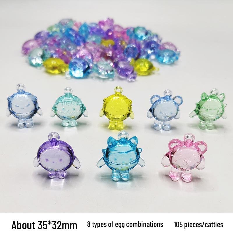 Acrylic Cartoon Rabbit Elf Crystal Bead Collection