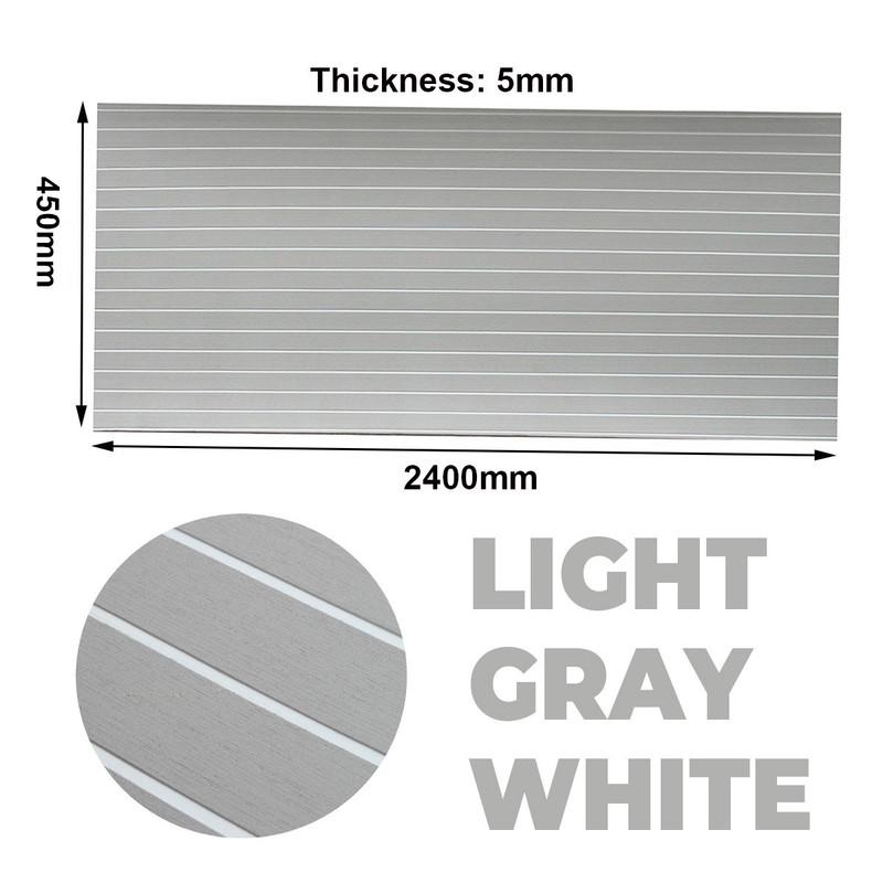 Морской пол из ЭВА-пены Палубный настил для лодки под тик Палубный коврик для яхты Палубный ковер Серый Белый