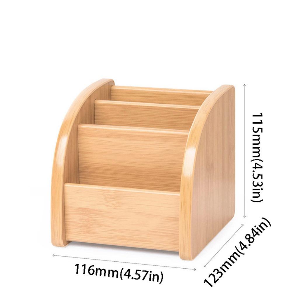 Wooden Creative Desktop Drawer Varnished Wood Multifunctional Shelf Office Supplies