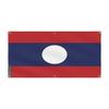 Bannière Drapeau Du Laos - - 120x240cm - Polyester Durable - 6 Œillets Renforcés