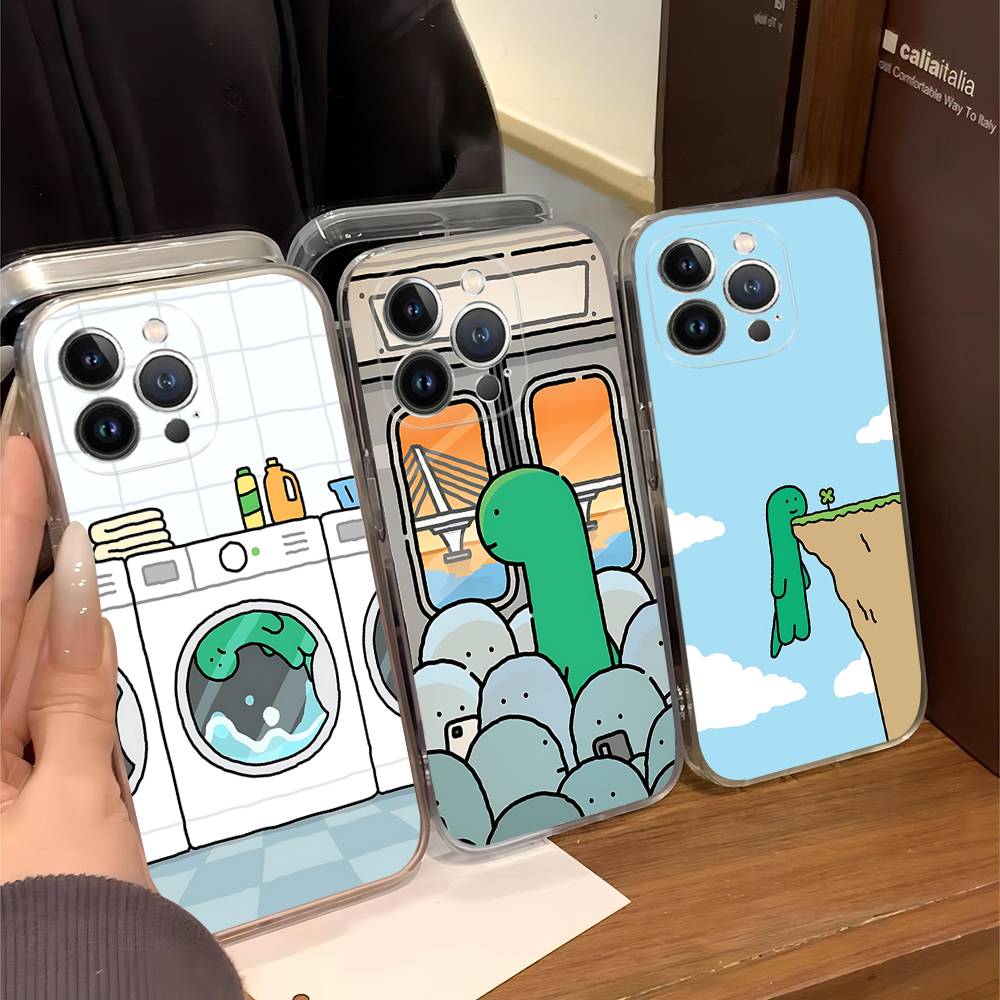 Cartoon J-Joguman Studio Phone Case For IPhone 17 16 15 14 13 12 11 Pro Max Plus Soft Cover Personalized DIY