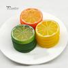 Hot Lifelike Decorative Artificial Plastic Lemon Slices Fake Fruit Home Decor