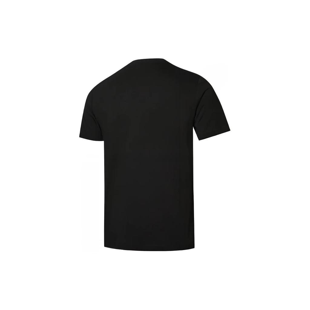 PUMA T Shirts Men's Black Crew Neck Moderate Straight Fit (Unisex) T-Shirts 846224 51