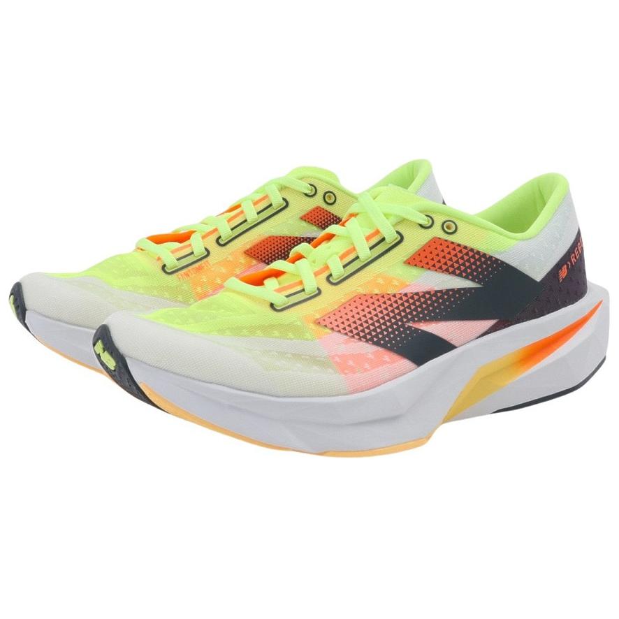 New Balance Rebel V4 Удобные Универсальные Низкие Повседневные Кроссовки для Бега Мужские кроссовки Бело-Зеленые MFCXLL4D