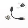 Разветвитель питания USB Type-C 1-в-2, модуль адаптера USB для синхронной зарядки и передачи данных в комплектах для мобильных устройств или ноутбуков