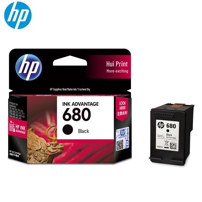 HP 680 Оригинальный картридж с черными чернилами