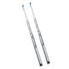 1 Pair 30in Locking Drawer Slide Cold Rolled Steel 120kg Bearing 53mm Width 3 Sections Heavy Duty Ba