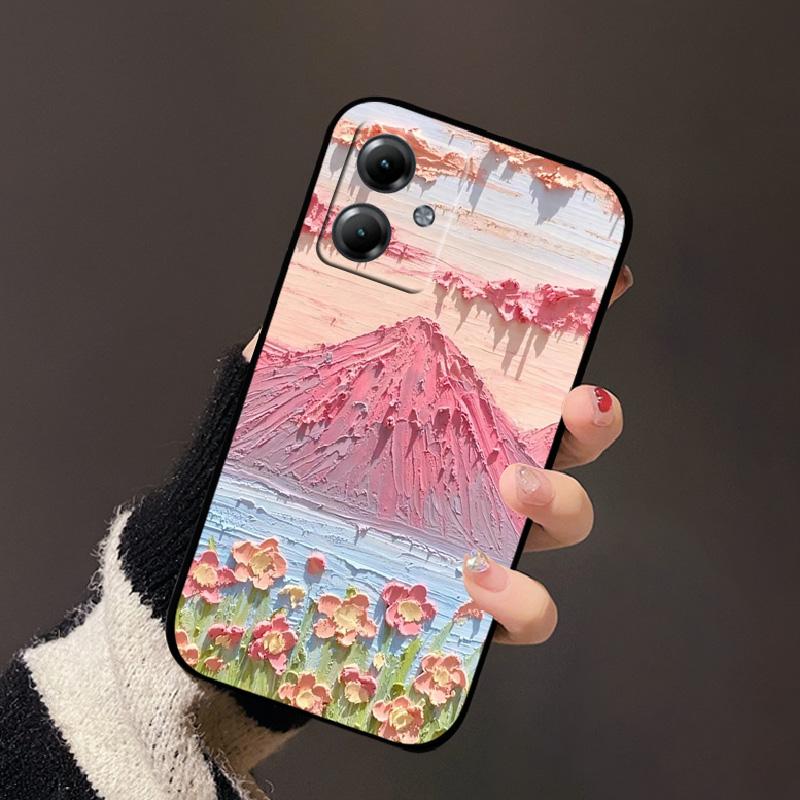 Для Motorola Moto G14 4G G75 G35 G55 G85 5G Чехол Модный Мягкий Силиконовый Задняя Крышка Телефона Черный Ударопрочный Защитный Fundas Coque