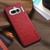 Чехол из роскошной ПУ-кожи для Nothing Phone 4a 3 3a Pro Lite 2a Plus Бизнес-дизайн однотонный чехол для телефона Мягкий ТПУ и;Жесткий ПК